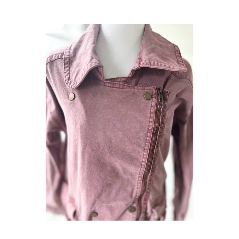 Anthropologie Mauve Utility Jacket
